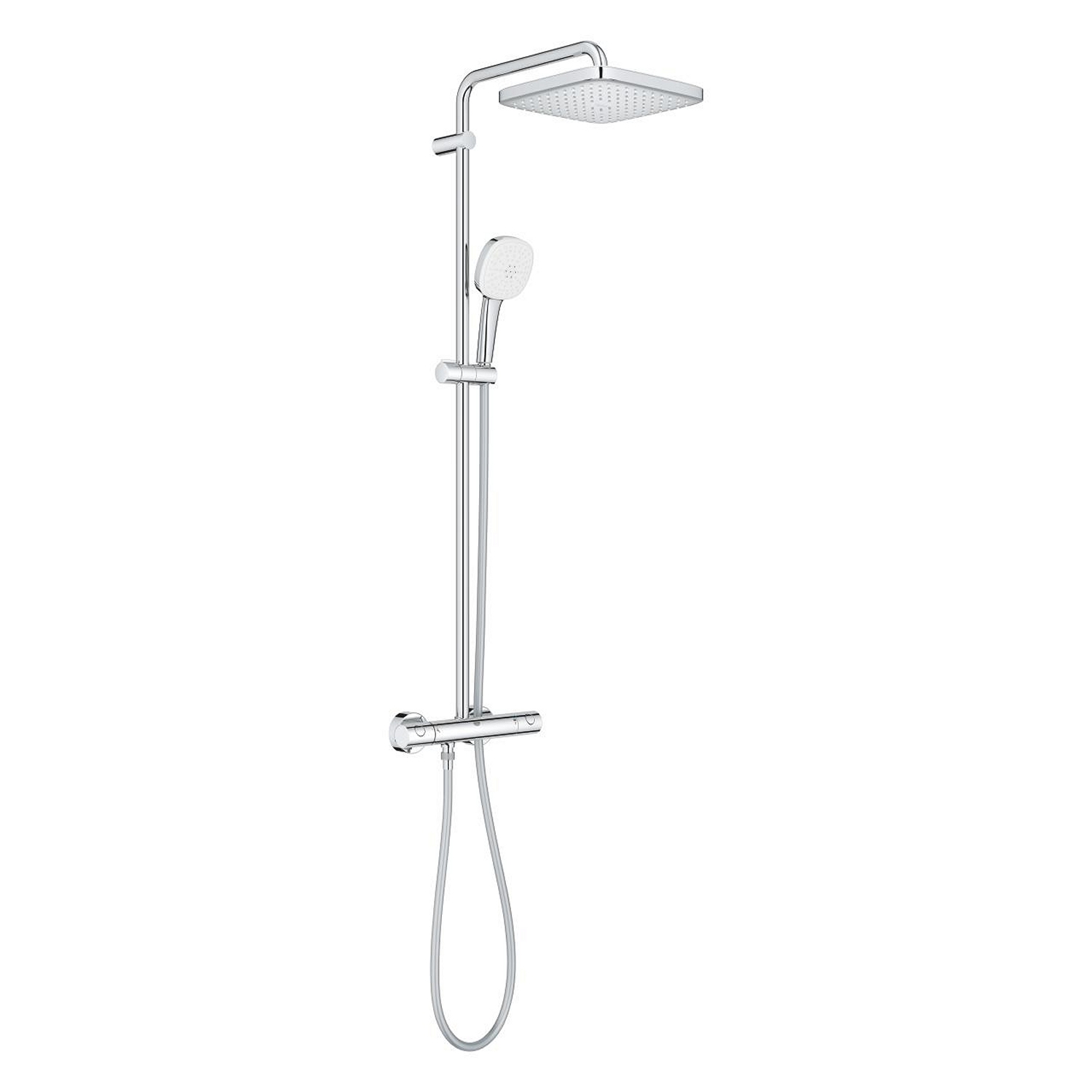 Grohe Tempesta System 250 Cube Duschsystem mit Thermostatbatterie  26689001 Grohe Tempesta System 250 Cube Duschsystem mit Thermostatbatterie  26689001