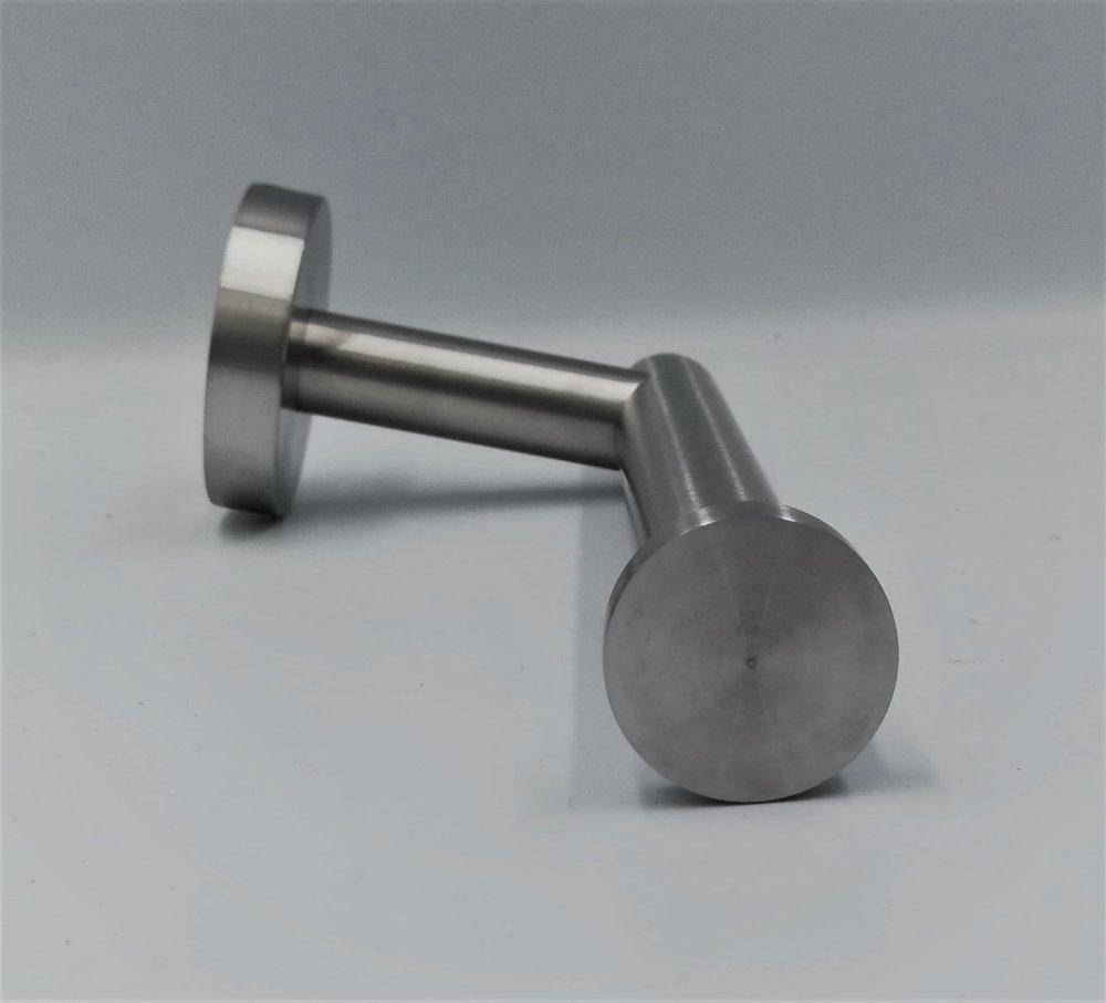 WC Papier Halter Edelstahl V2A seitenansicht WC Papier Halter Edelstahl V2A seitenansicht